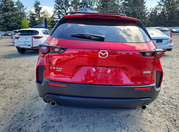 7MMVAAEW7TN145436 2026 MAZDA CX-5 Burgundy Vista trasera