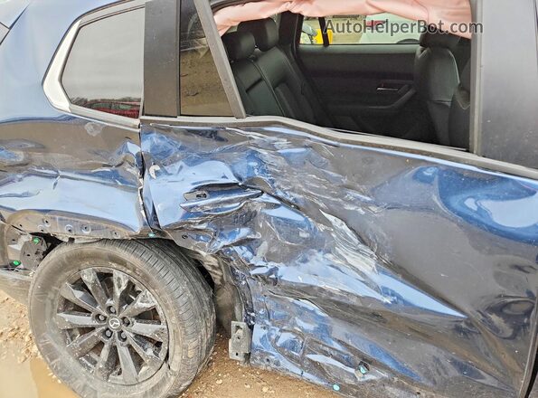 7MMVABAM1RN199186 2024 MAZDA CX-5 Синий Вид задней части салона