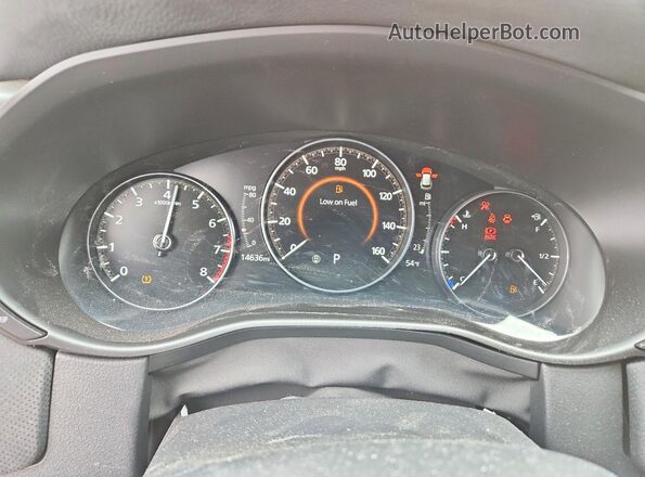 7MMVABAM1RN199186 2024 MAZDA CX-5 Синий Вид щитка приборов
