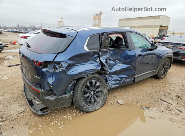 7MMVABAM1RN199186 2024 MAZDA CX-5 Синий Задняя правая четверть
