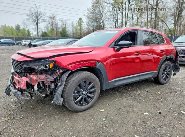 7MMVABAM1RN199964 2024 MAZDA CX-5 Red წინა მარცხენა ხედი სამი მეოთხედიდან