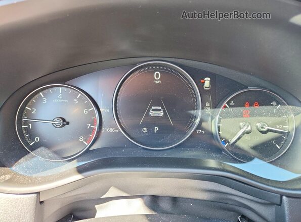 7MMVABAM9RN219720 2024 MAZDA CX-5 Red ხელსაწყოთა პანელის ხედი