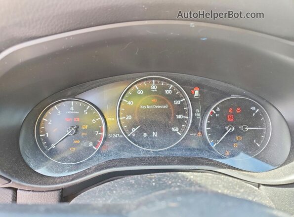 7MMVABBM3RN186745 2024 MAZDA CX-5 White Вид щитка приладів