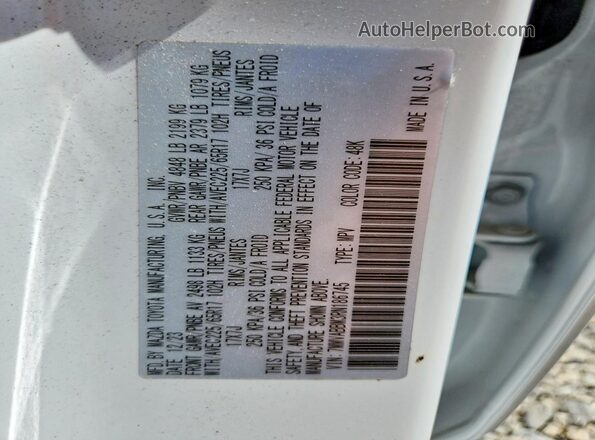 7MMVABBM3RN186745 2024 MAZDA CX-5 White Вид наклейки з VIN-кодом