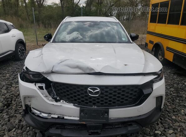 7MMVABBM4RN244443 2024 MAZDA CX-5 White Vista de la etiqueta del VIN