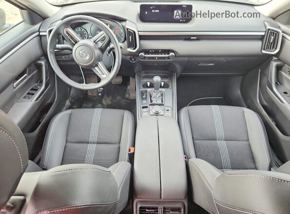 7MMVABBM8SN337858 2025 MAZDA CX-5 Gray Dashboard view