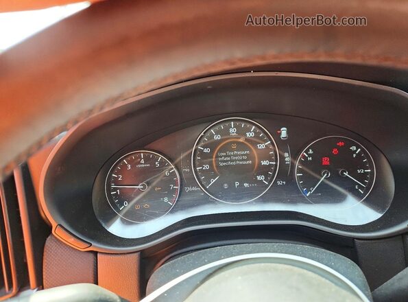 7MMVABBM9RN175622 2024 MAZDA CX-5 Красный Вид щитка приборов