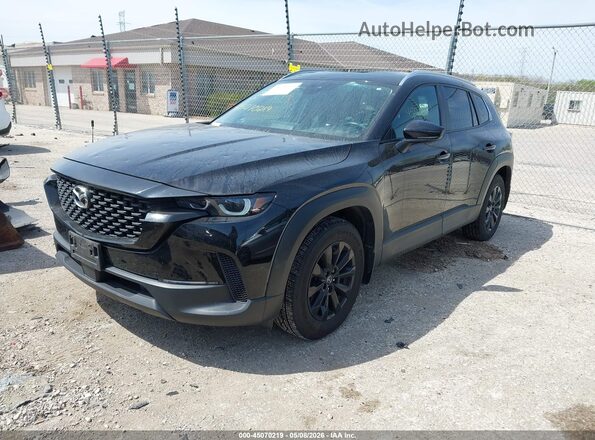 7MMVABCM1PN123607 2023 MAZDA CX-5 Черный Передняя левая четверть