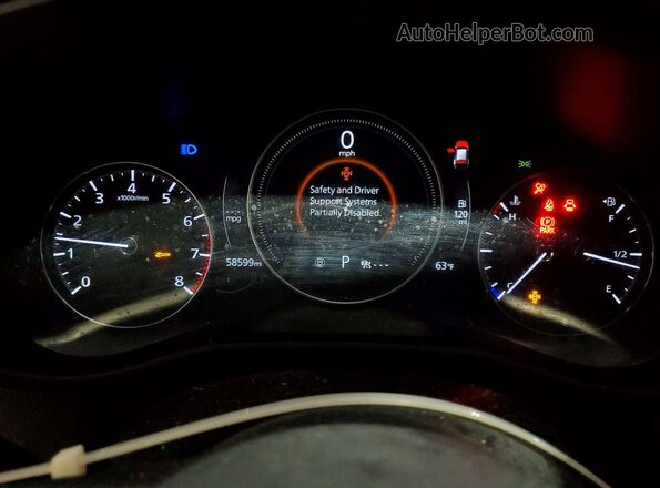 7MMVABCM2PN143008 2023 MAZDA CX-5 Белый Вид щитка приборов