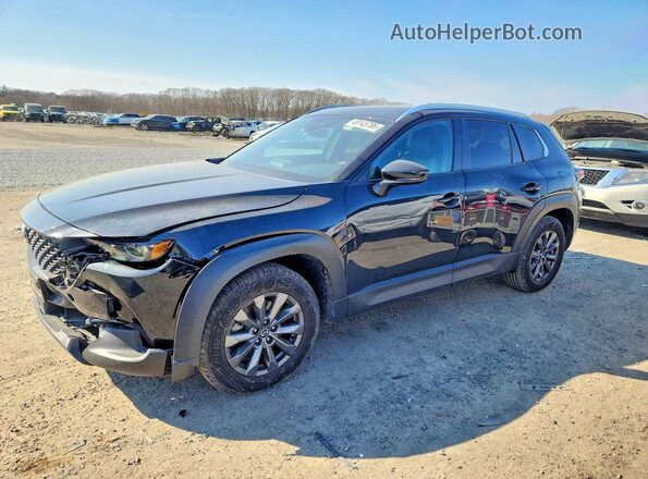 7MMVABCM2PN145132 2023 MAZDA CX-5 Black Առջևի ձախ երեք քառորդ տեսարան