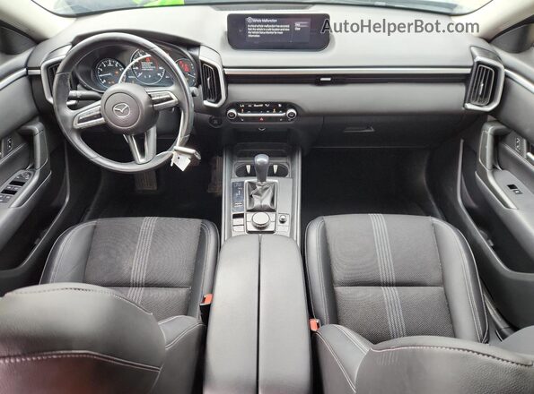 7MMVABCM7PN111509 2023 MAZDA CX-5 Серый Вид панели приборов