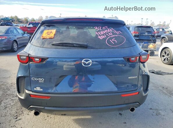 7MMVABCMXPN137070 2023 MAZDA CX-5 Синий Вид сзади