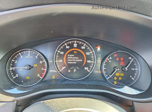 7MMVABDL5TN463214 2026 MAZDA CX-5 Gray Widok zestawu wskaźników
