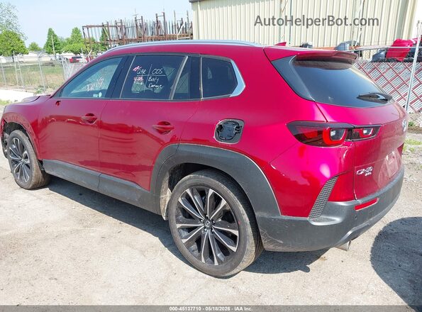 7MMVABDL7TN471749 2026 MAZDA CX-5 Бордовый Задняя левая четверть