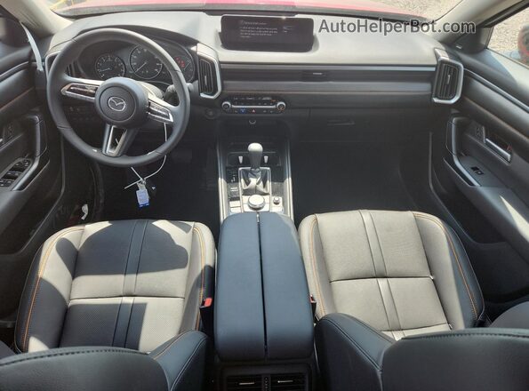 7MMVABDLXTN476525 2026 MAZDA CX-5 Red Dashboard view