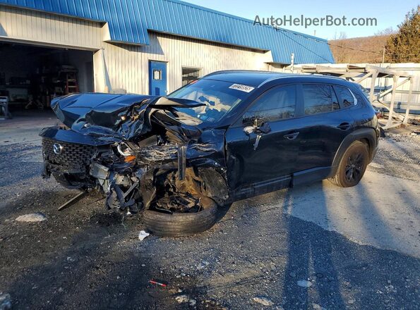 7MMVABDM2RN240369 2024 MAZDA CX-5 Black Առջևի ձախ երեք քառորդ տեսարան