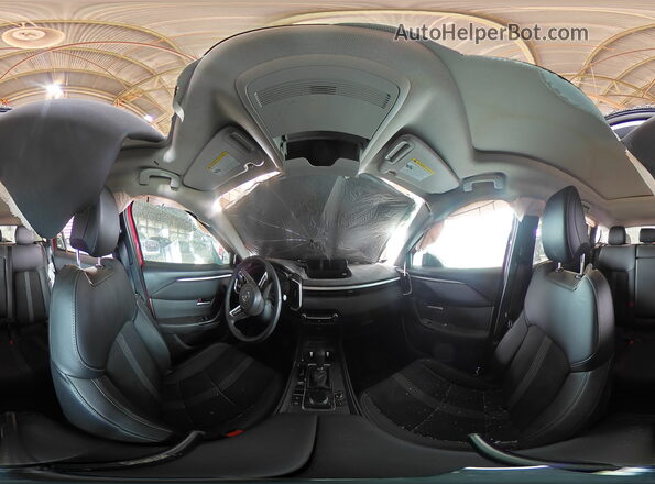 7MMVABDM2SN357911 2025 MAZDA CX-5 Red Vista de la etiqueta del VIN
