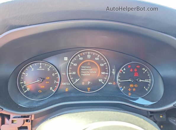 7MMVABDM6SN305116 2025 MAZDA CX-5 Gray Instrument cluster view