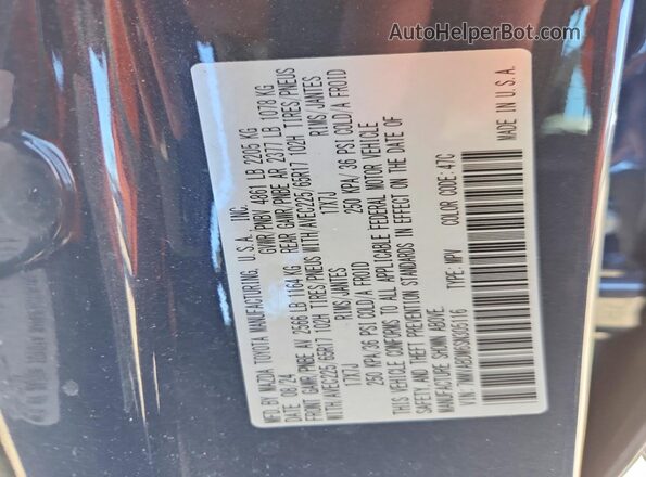7MMVABDM6SN305116 2025 MAZDA CX-5 Gray VIN sticker view