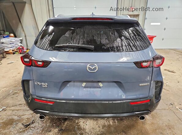 7MMVABDM6SN373707 2025 MAZDA CX-5 Gray Rear view