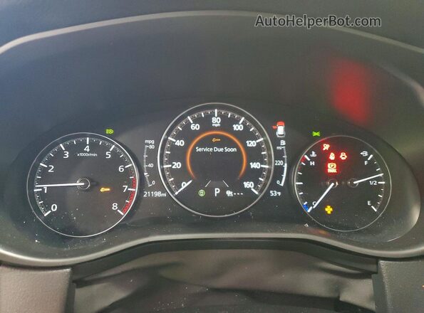 7MMVABDM7SN330641 2025 MAZDA CX-5 Black ხელსაწყოთა პანელის ხედი