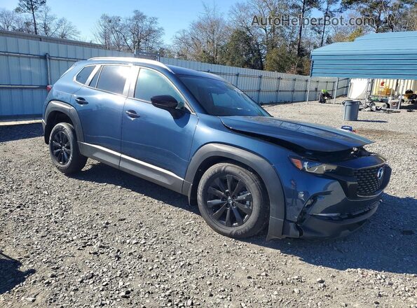 7MMVABDM8SN323729 2025 MAZDA CX-5 Синий Передняя правая четверть