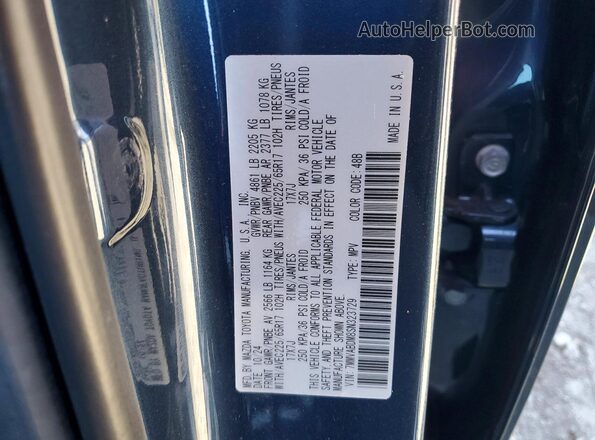 7MMVABDM8SN323729 2025 MAZDA CX-5 Синий Вид наклейки с VIN-кодом