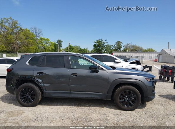 7MMVABDMXSN381695 2025 MAZDA CX-5 Gray Rear interior view
