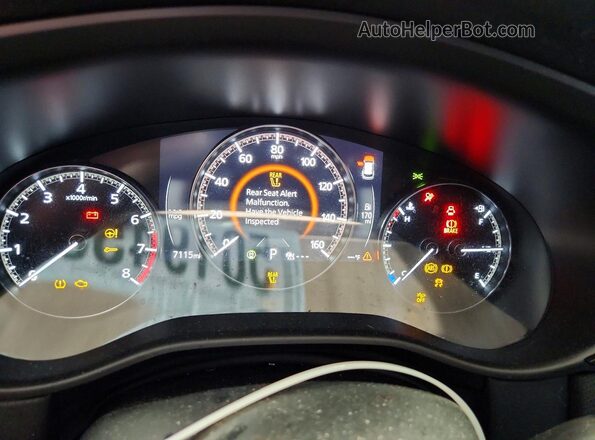 7MMVABDMXSN391580 2025 MAZDA CX-5 Gray ხელსაწყოთა პანელის ხედი