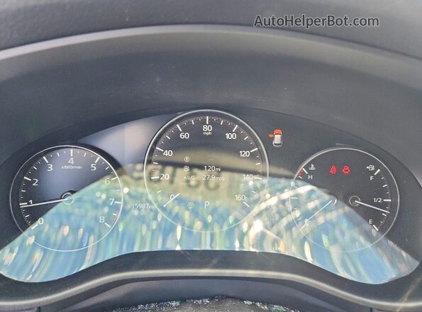 7MMVABEM4SN359397 2025 MAZDA CX-5 Black ხელსაწყოთა პანელის ხედი