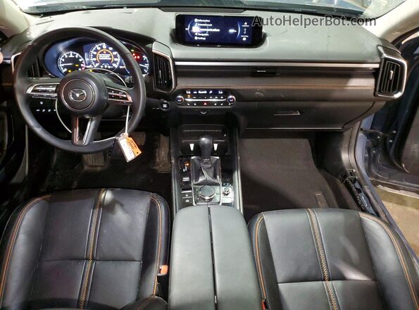 7MMVABEM8SN373643 2025 MAZDA CX-5 Синий Вид панели приборов