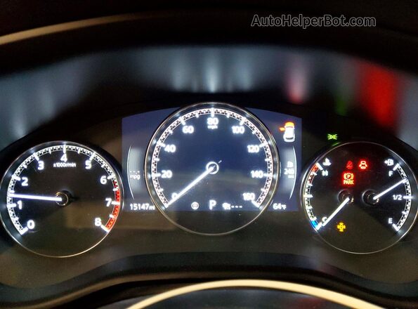 7MMVABEMXRN221289 2024 MAZDA CX-5 Gray Вид щитка приладів