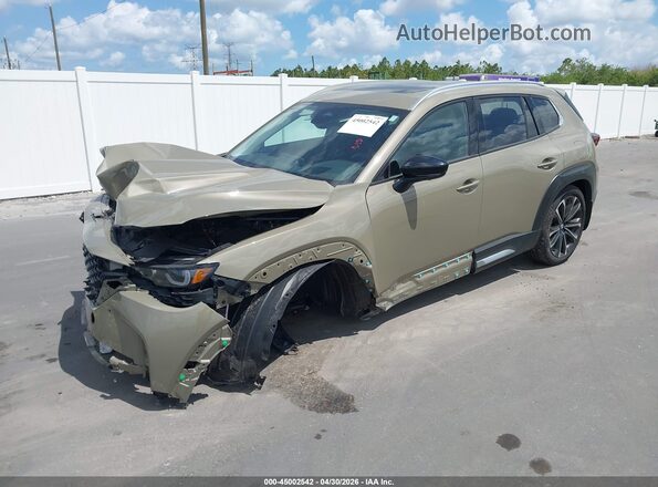 7MMVABEY5SN393898 2025 MAZDA CX-5 Зеленый Передняя левая четверть