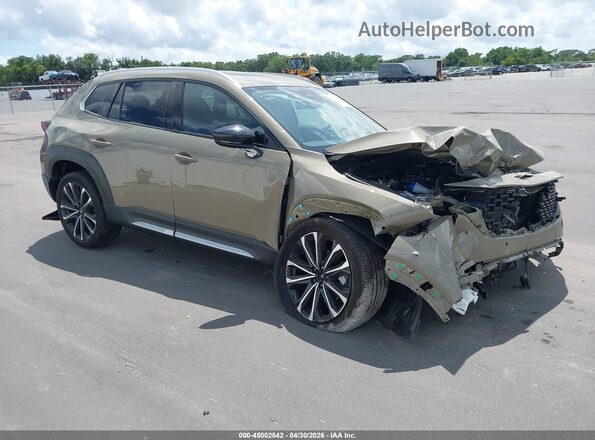 7MMVABEY5SN393898 2025 MAZDA CX-5 Зеленый Передняя правая четверть