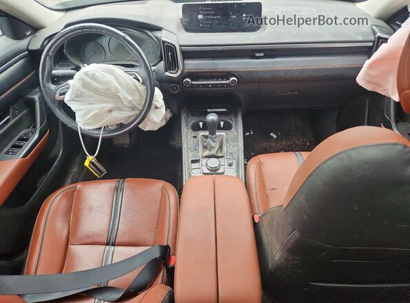 7MMVABEY7PN133106 2023 MAZDA CX-5 Зеленый Вид панели приборов