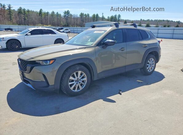7MMVABEY7PN133106 2023 MAZDA CX-5 Зеленый Передняя левая четверть