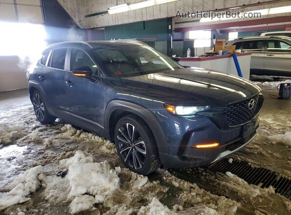 7MMVABXY3PN123413 2023 MAZDA CX-5 Синий Передняя правая четверть