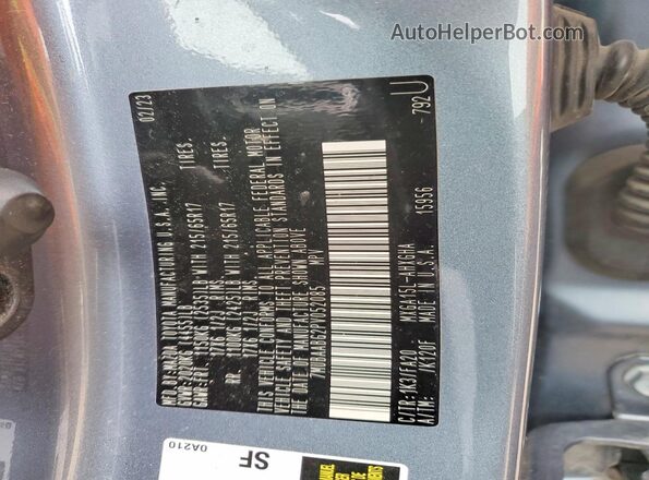 7MUBAABG2PV052085 2023 TOYOTA COROLLA Фиолетовый Панорамный вид салона 360°