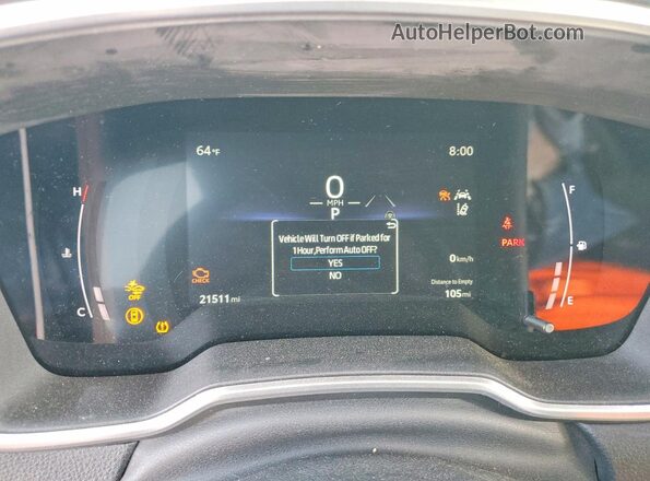 7MUDAABG0PV043989 2023 TOYOTA COROLLA Серый Вид щитка приборов