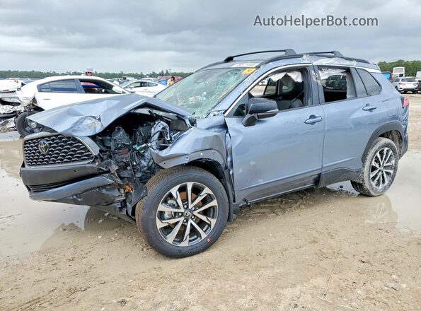 7MUEAAAG2SV149651 2025 TOYOTA COROLLA Синий Передняя левая четверть