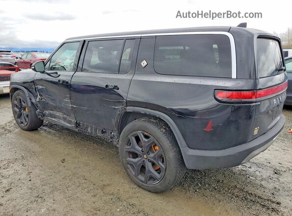 7PDSGABA1PN029318 2023 RIVIAN R1S Черный Задняя левая четверть