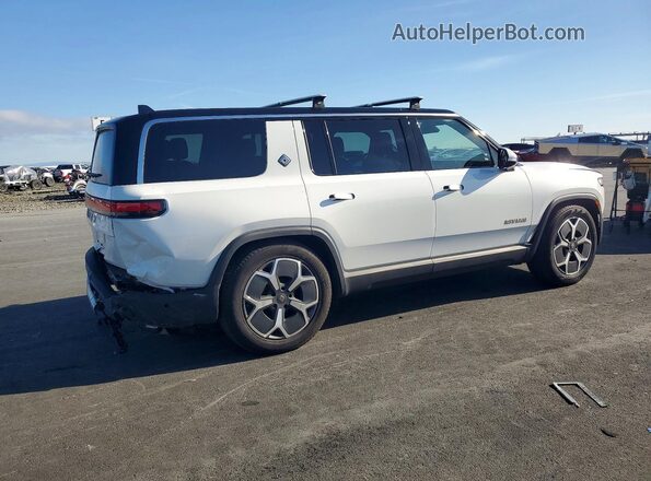 7PDSGABA6RN036431 2024 RIVIAN R1S Белый Задняя правая четверть