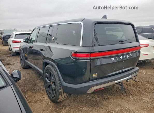 7PDSGABA8PN022964 2023 RIVIAN R1S Черный Задняя левая четверть