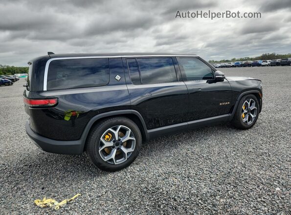 7PDSGABAXPN010167 2023 RIVIAN R1S Черный Задняя правая четверть