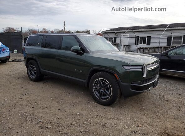 7PDSGBBA7SN048065 2025 RIVIAN R1S Green Przód prawy