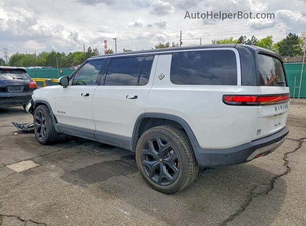 7PDSGCBAXRN031597 2024 RIVIAN R1S Белый Задняя левая четверть