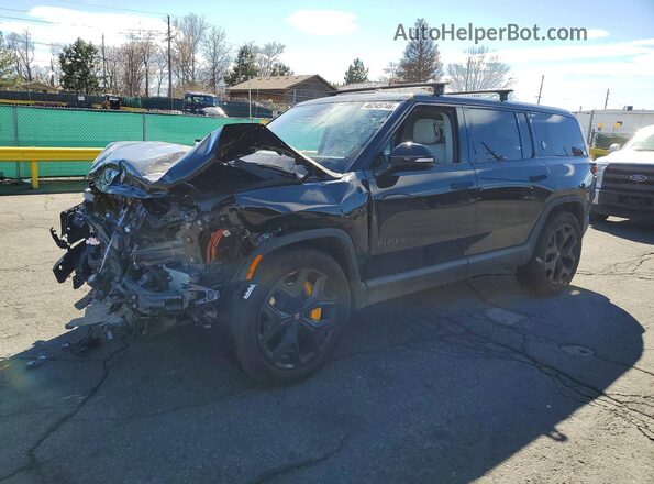 7PDSGCBP4SN065741 2025 RIVIAN R1S Черный Передняя левая четверть