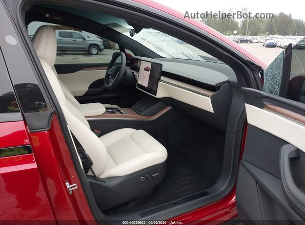 7SAXCAE52SF469744 2025 TESLA MODEL X Красный 