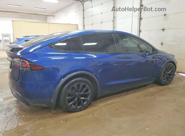 7SAXCAE53NF350136 2022 TESLA MODEL Синий Задняя правая четверть