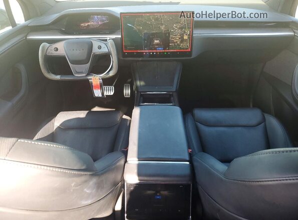 7SAXCAE59NF346530 2022 TESLA MODEL Серый Вид панели приборов